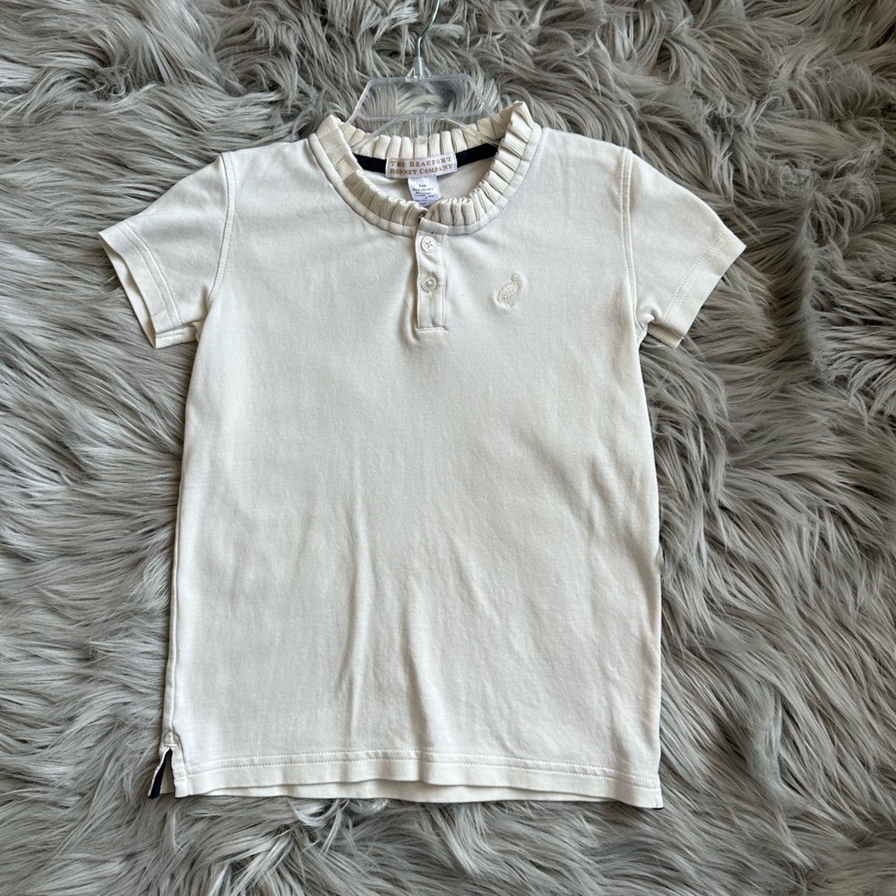 The Beaufort Bonnet Company Little Miss Prim & Proper Polo | Palmetto Pearl